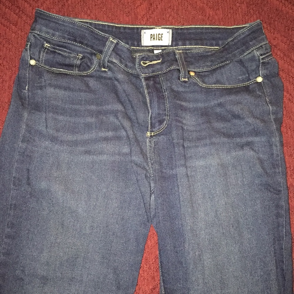Size 29 PAIGE Skyline ankle peg jeans